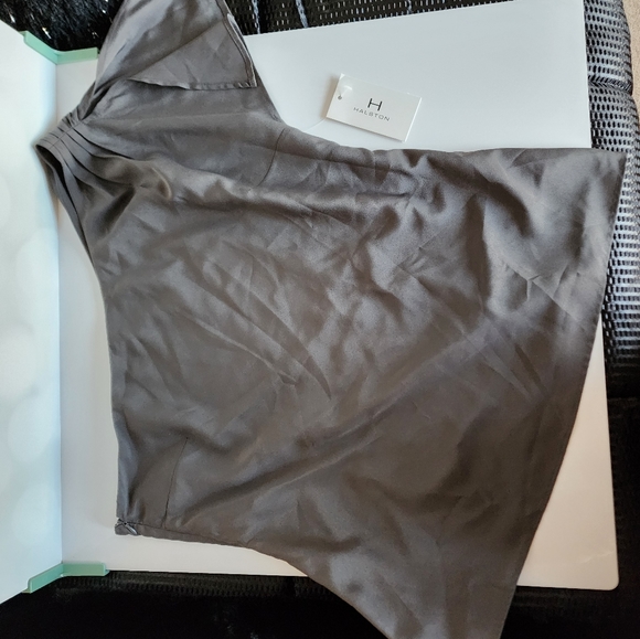NWT - H by Halston One Shoulder Top - Picture 7 of 10